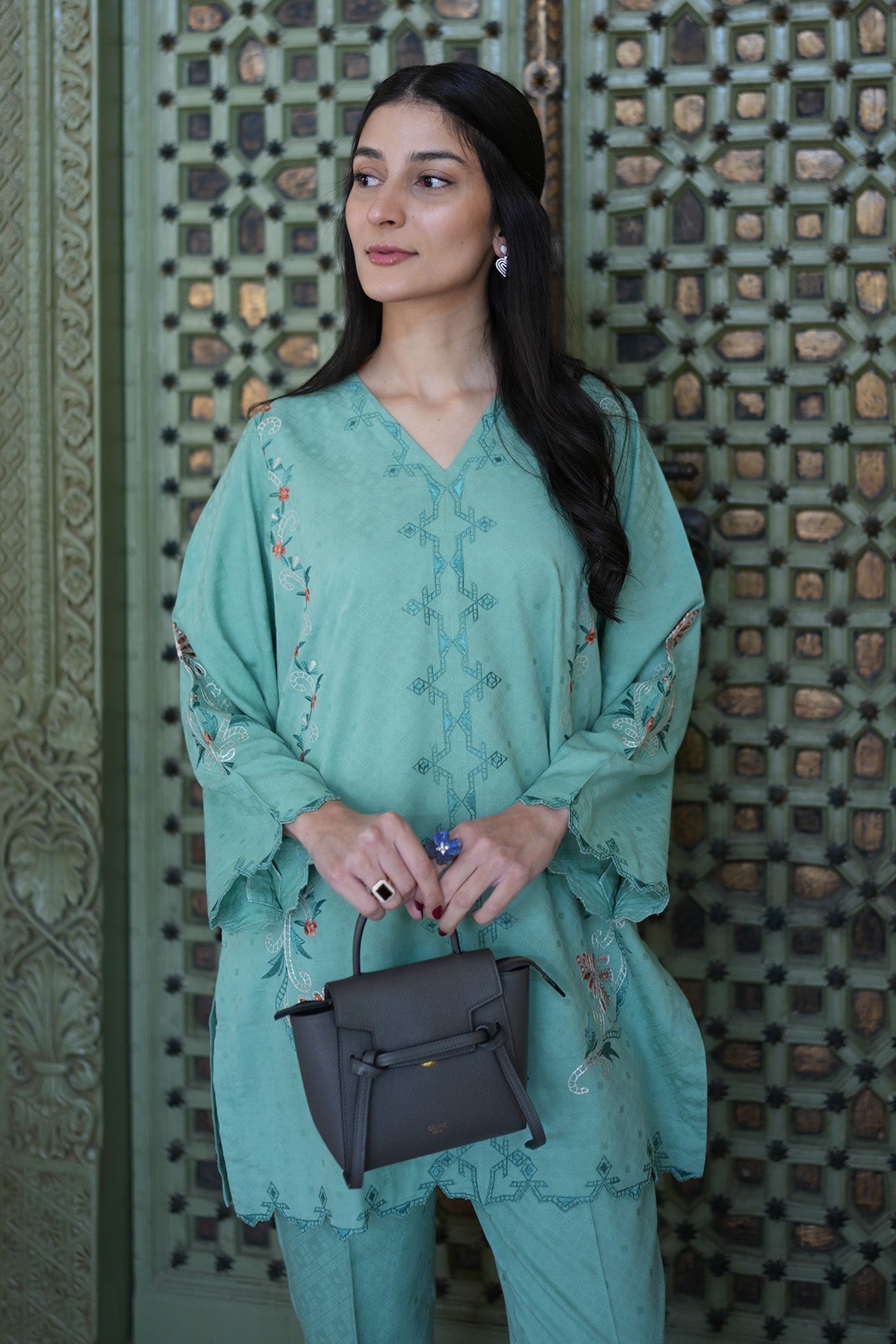 Sahar | Ready to Wear Basics | Teal Oasis - Ladies Clothes 