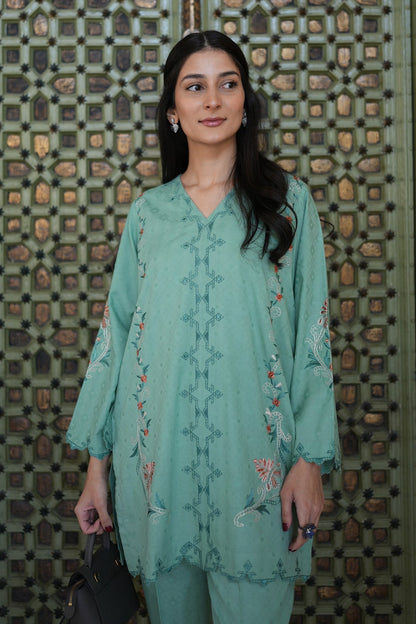 Sahar | Ready to Wear Basics | Teal Oasis - Ladies Clothes 