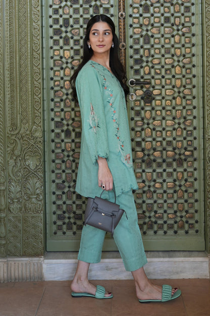 Sahar | Ready to Wear Basics | Teal Oasis - Ladies Clothes 