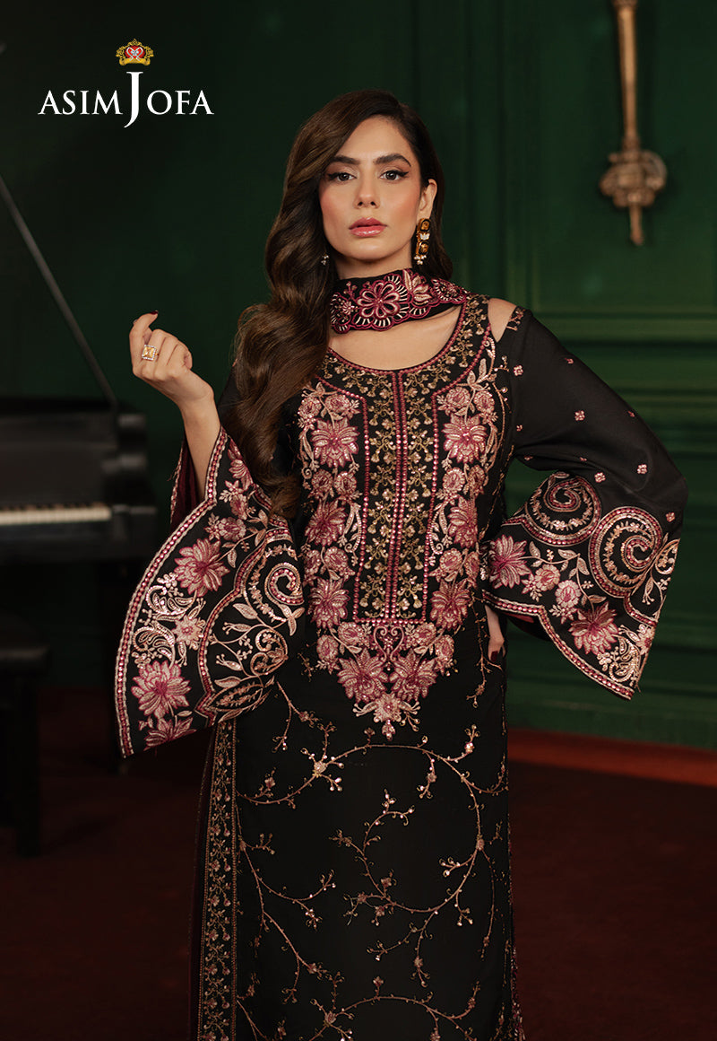 Asim Jofa | Premium Festive | AJPF-19 by Maria Faisal - Registered Vendor of : Asim Jofa - type : Ladies Clothes - 100% original wedding dresses