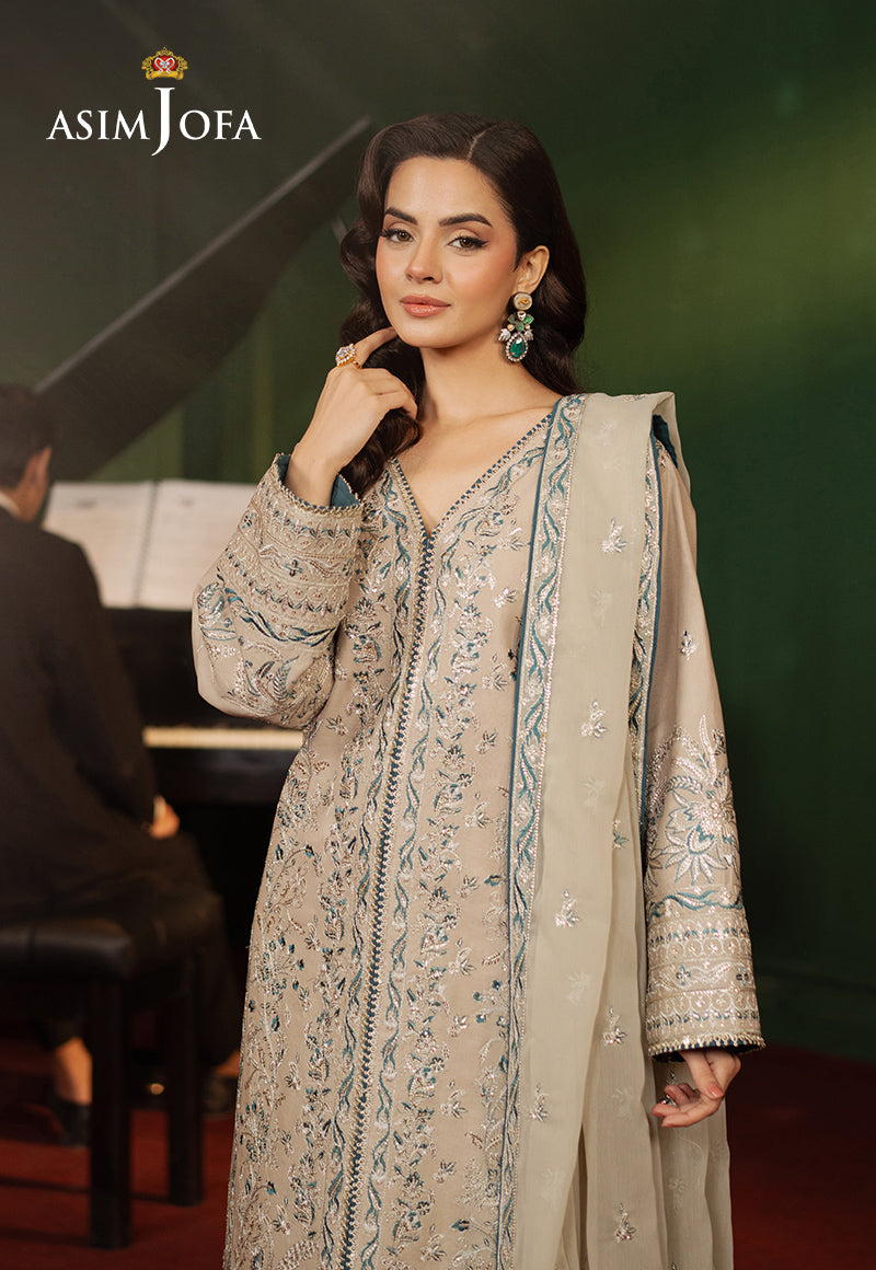 Asim Jofa | Premium Festive | AJPF-29 by Maria Faisal - Registered Vendor of : Asim Jofa - type : Ladies Clothes - 100% original wedding dresses