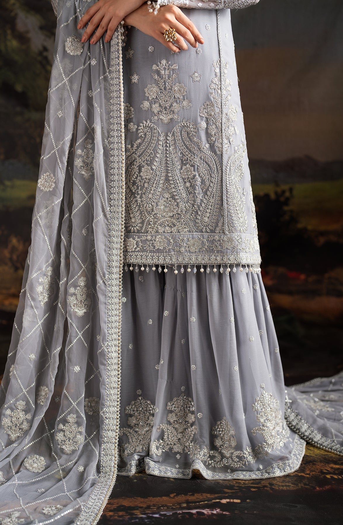 Zarif | Rouge Formals | ZRW 03 ADELINE - Wedding Dress - Maria Faisal