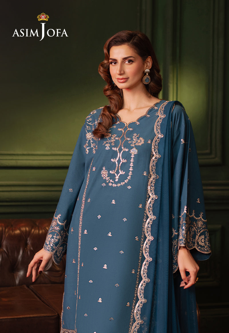Asim Jofa | Premium Festive | AJPF-10 by Maria Faisal - Registered Vendor of : Asim Jofa - type : Ladies Clothes - 100% original wedding dresses