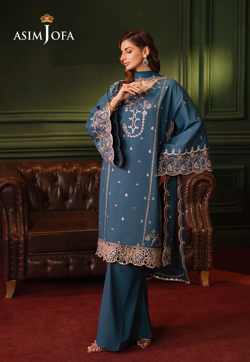 Asim Jofa | Premium Festive | AJPF-10 by Maria Faisal - Registered Vendor of : Asim Jofa - type : Ladies Clothes - 100% original wedding dresses