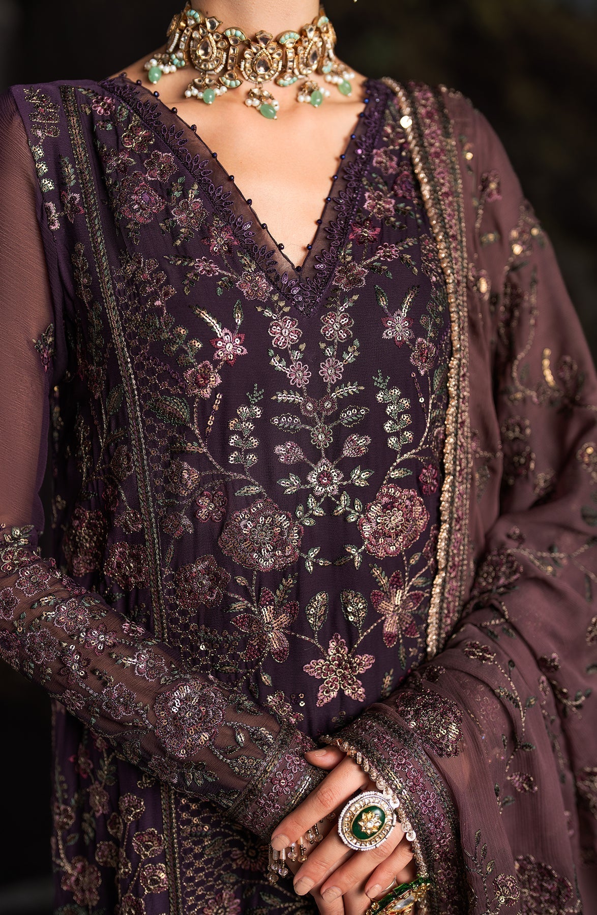 Zarif | Rouge Formals | ZRW 08 HANNAH - Wedding Dress - Maria Faisal