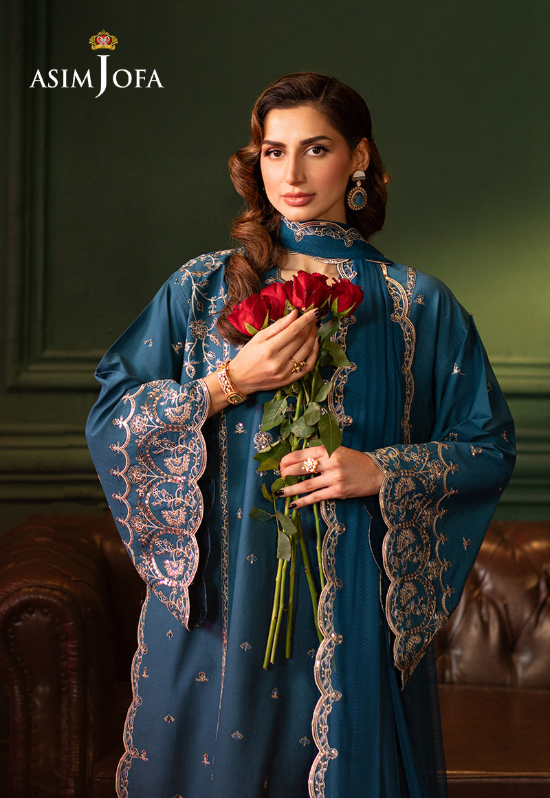 Asim Jofa | Premium Festive | AJPF-10 by Maria Faisal - Registered Vendor of : Asim Jofa - type : Ladies Clothes - 100% original wedding dresses