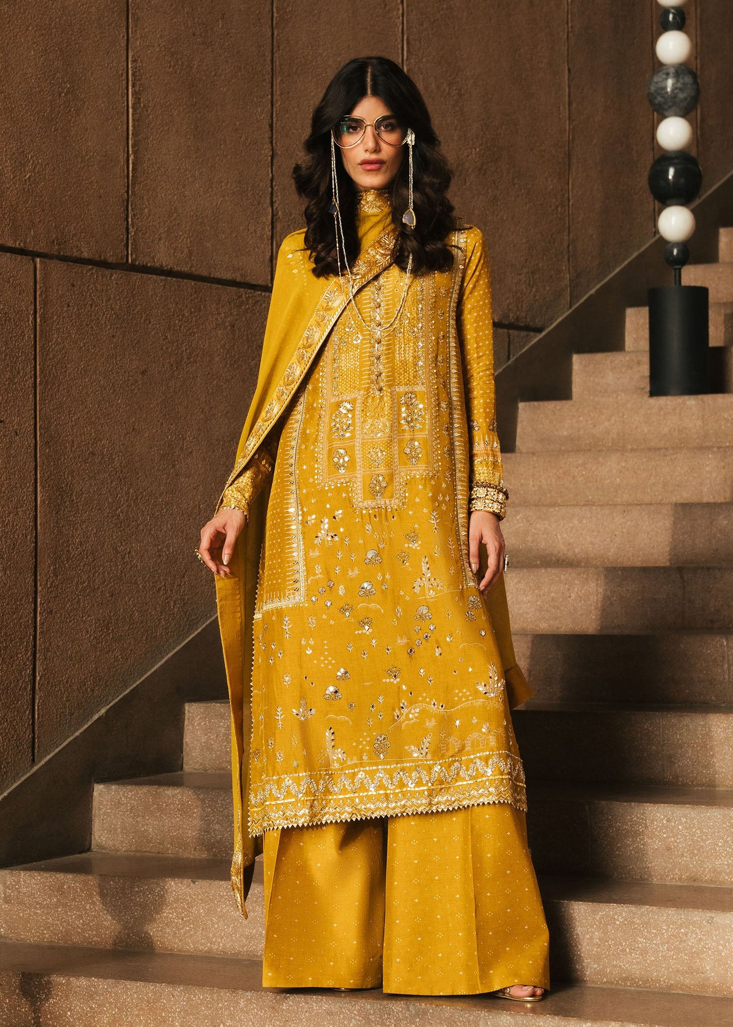 Crimson | Silk Eid Pret | Patakha - Amber