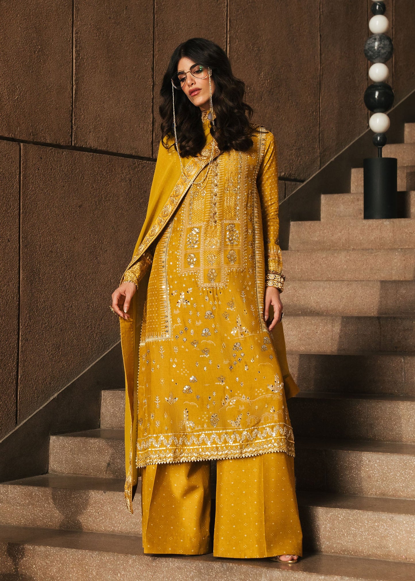 Crimson | Silk Eid Pret | Patakha - Amber