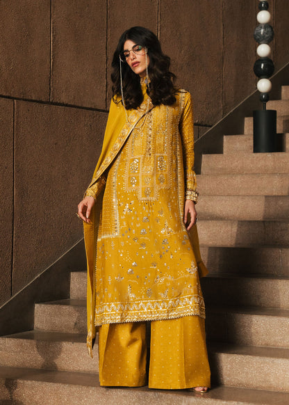 Crimson | Silk Eid Pret | Patakha - Amber