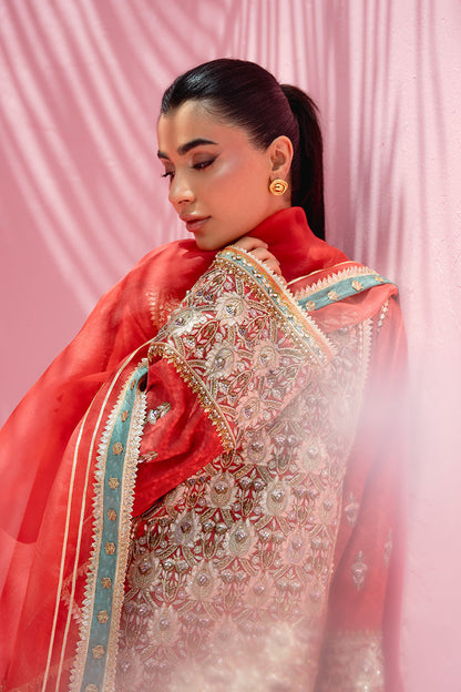 Sania Maskatiya | Summer Festive 26 | Juju - Luxury Dress - available at Maria Faisal in UK and USA.