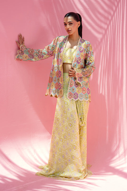 Sania Maskatiya | Summer Festive 26 | Rai - Luxury Dress - available at Maria Faisal in UK and USA.