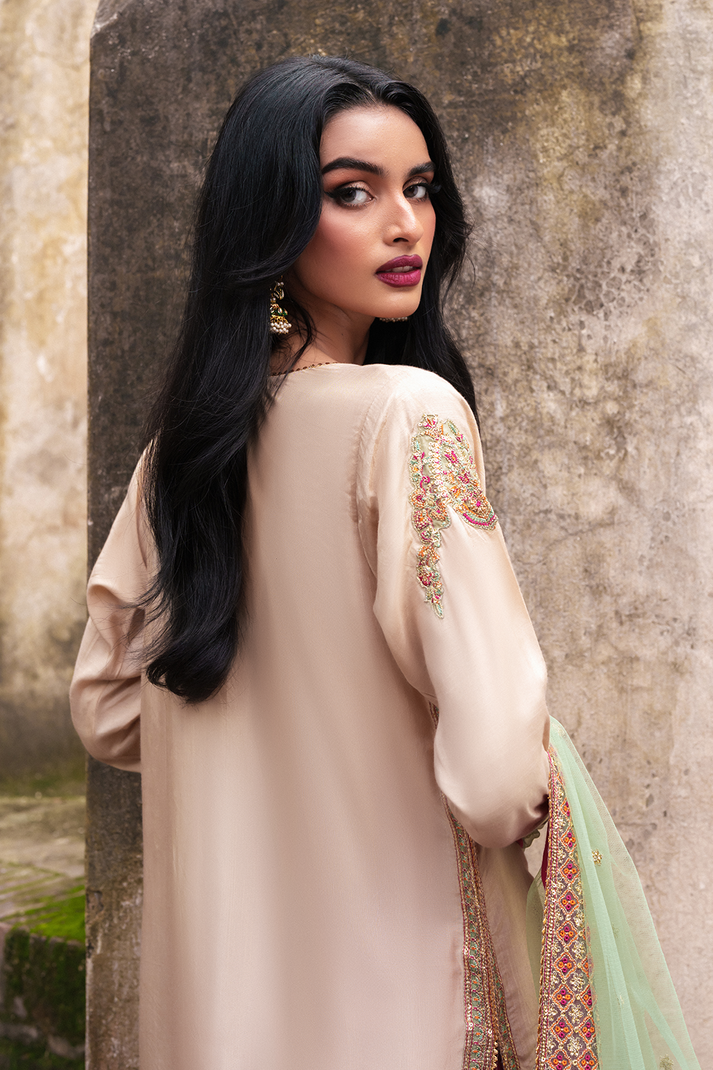 Saad Shaikh | Zaria Festive Pret 25 | SIERRA - Formal Dress - available at Maria Faisal in UK and USA.