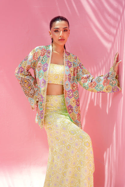 Sania Maskatiya | Summer Festive 26 | Rai - Luxury Dress - available at Maria Faisal in UK and USA.