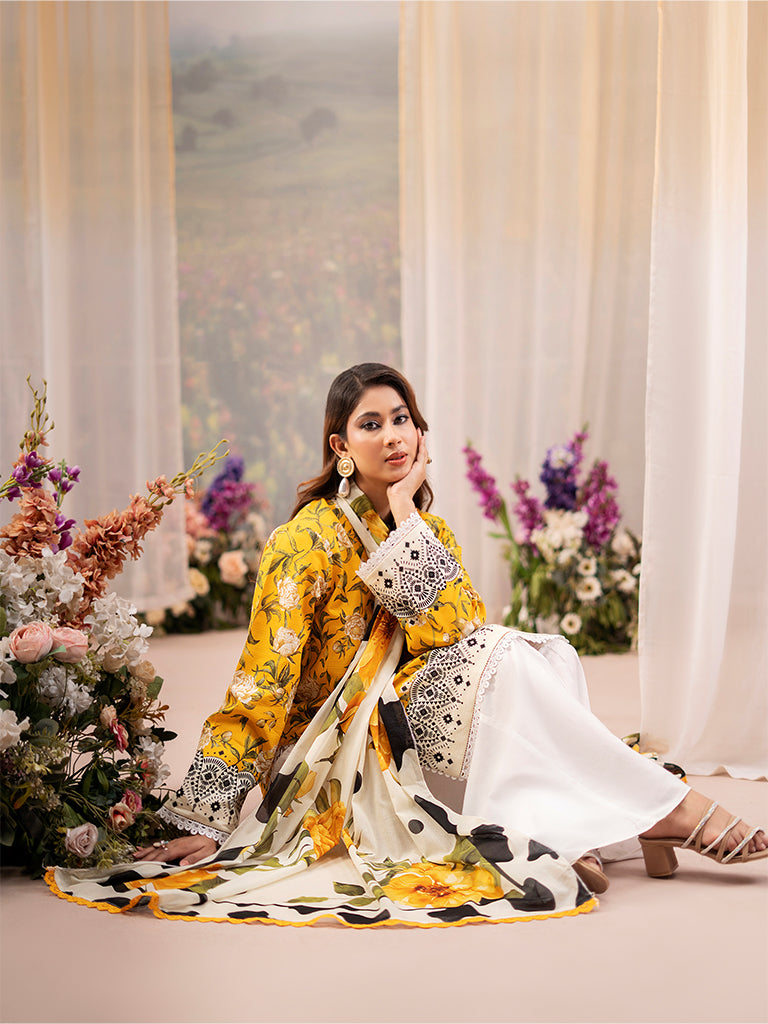 Rajbari | Raha Summer Prints Exclusive | Raha Summer Prints Exclusive-1 - Ladies Clothes - Maria Faisal