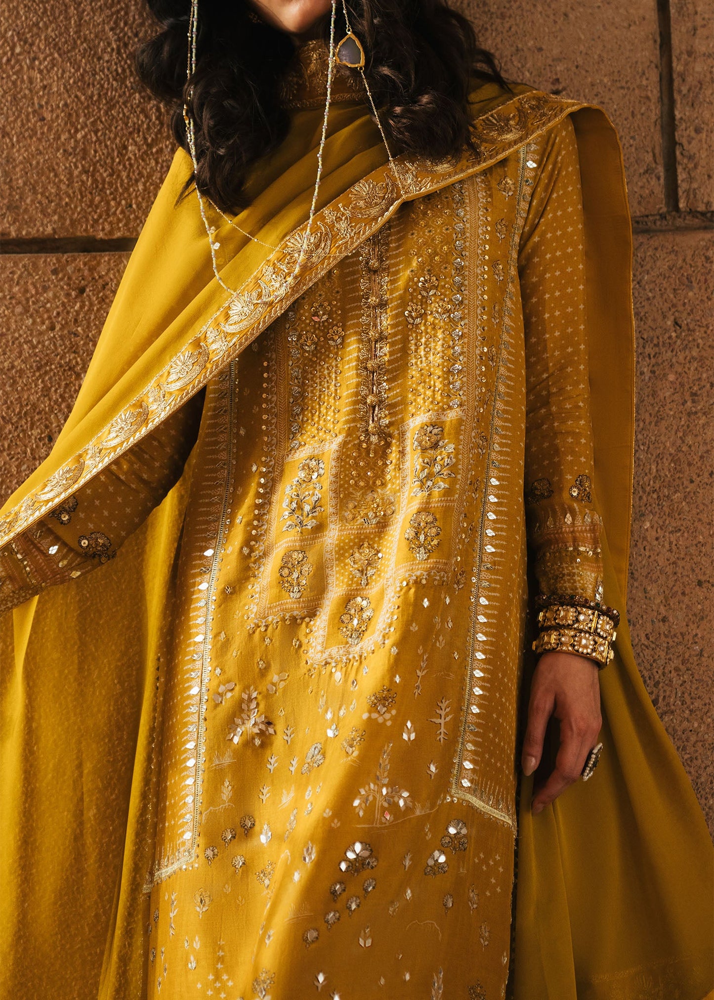 Crimson | Silk Eid Pret | Patakha - Amber