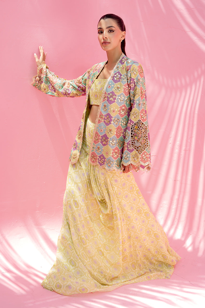 Sania Maskatiya | Summer Festive 26 | Rai - Luxury Dress - available at Maria Faisal in UK and USA.