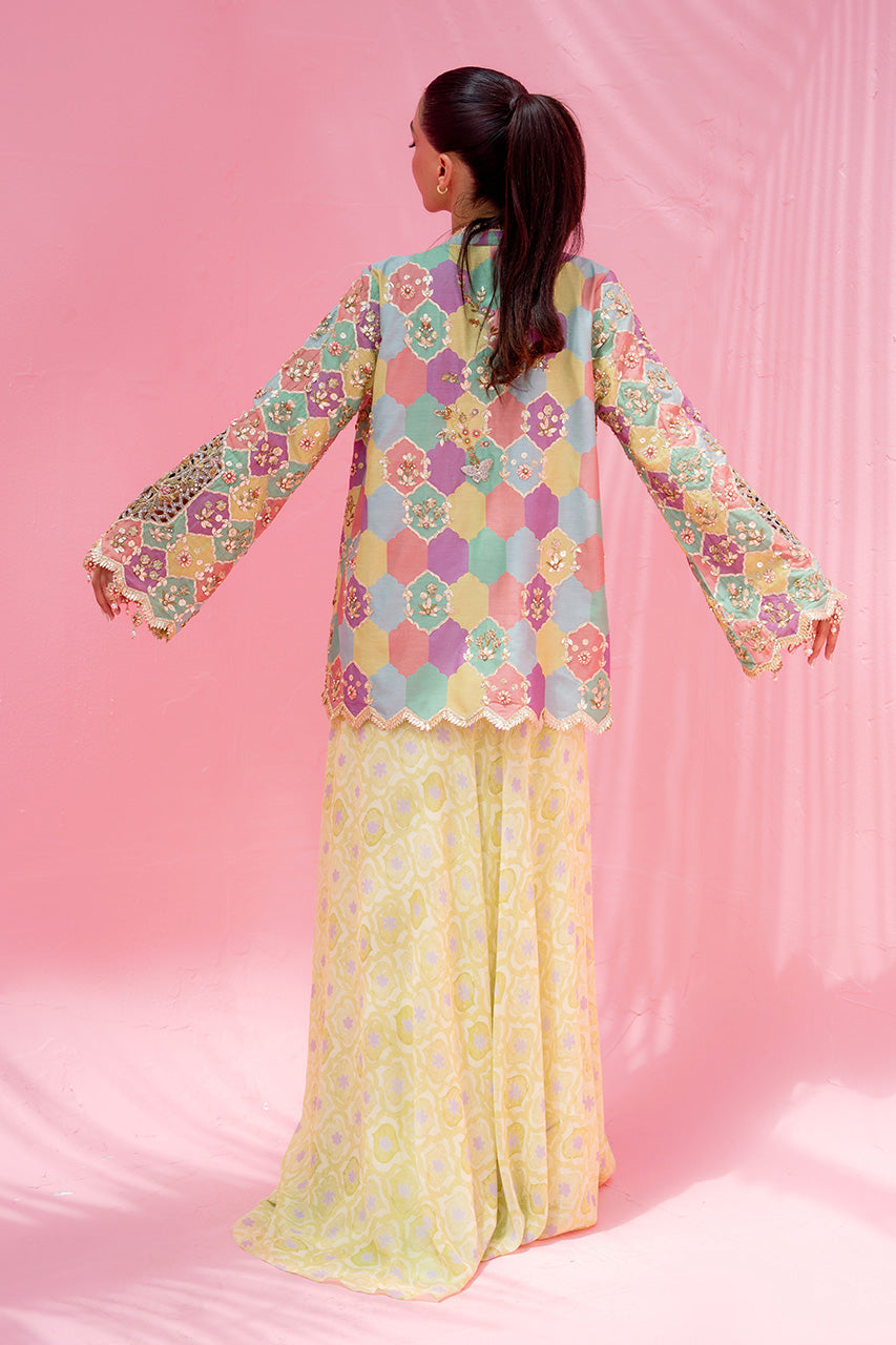 Sania Maskatiya | Summer Festive 26 | Rai - Luxury Dress - available at Maria Faisal in UK and USA.