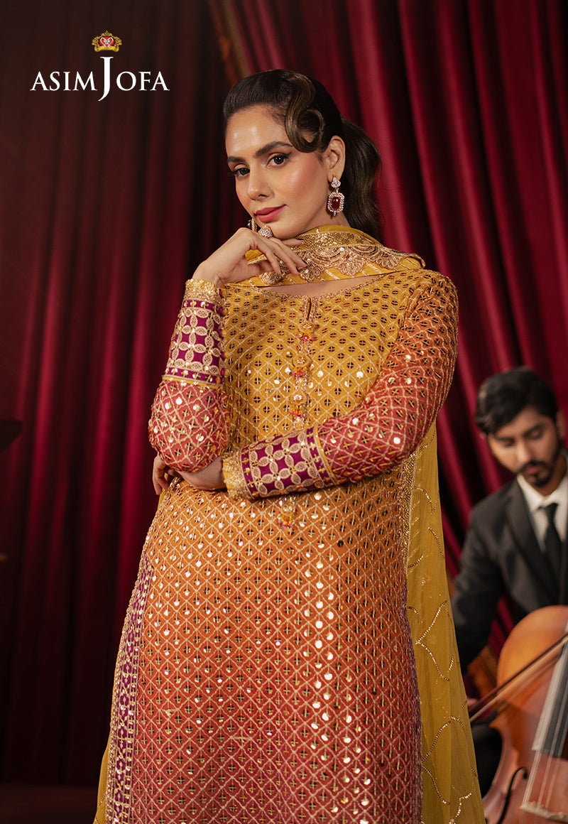 Asim Jofa | Premium Festive | AJPF-25 by Maria Faisal - Registered Vendor of : Asim Jofa - type : Ladies Clothes - 100% original wedding dresses