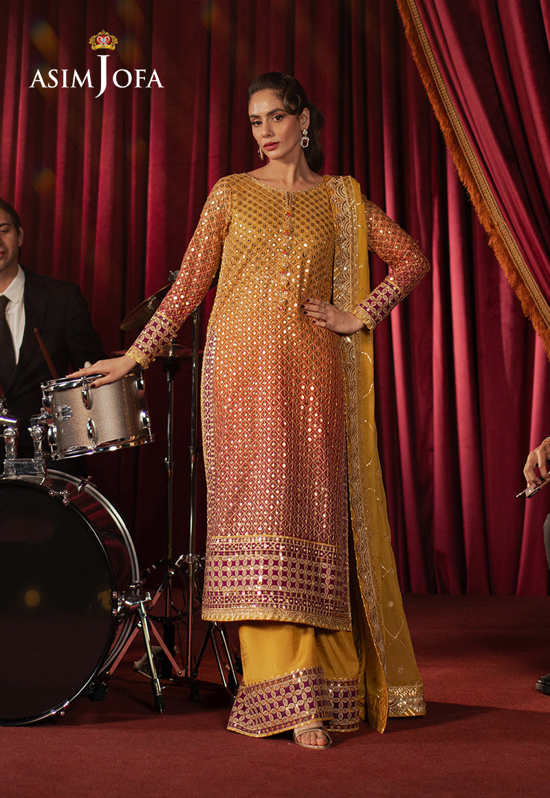 Asim Jofa | Premium Festive | AJPF-25 by Maria Faisal - Registered Vendor of : Asim Jofa - type : Ladies Clothes - 100% original wedding dresses