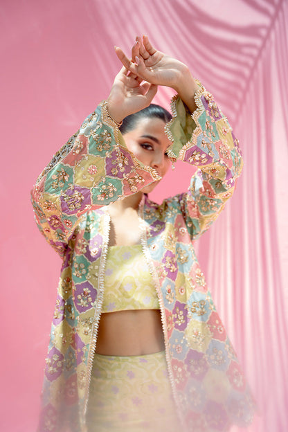 Sania Maskatiya | Summer Festive 26 | Rai - Luxury Dress - available at Maria Faisal in UK and USA.