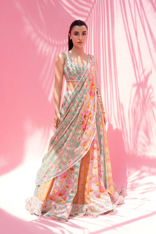 Sania Maskatiya | Summer Festive 26 | Kimi - Luxury Dress - available at Maria Faisal in UK and USA.
