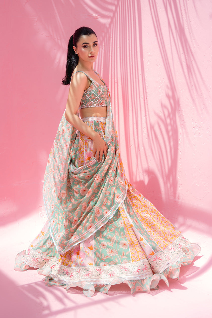 Sania Maskatiya | Summer Festive 26 | Kimi - Luxury Dress - available at Maria Faisal in UK and USA.