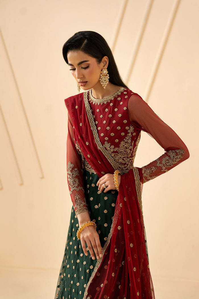 Zarif | Riwayat Formals | ELIKA - Formal Dress - available at Maria Faisal in UK and USA.