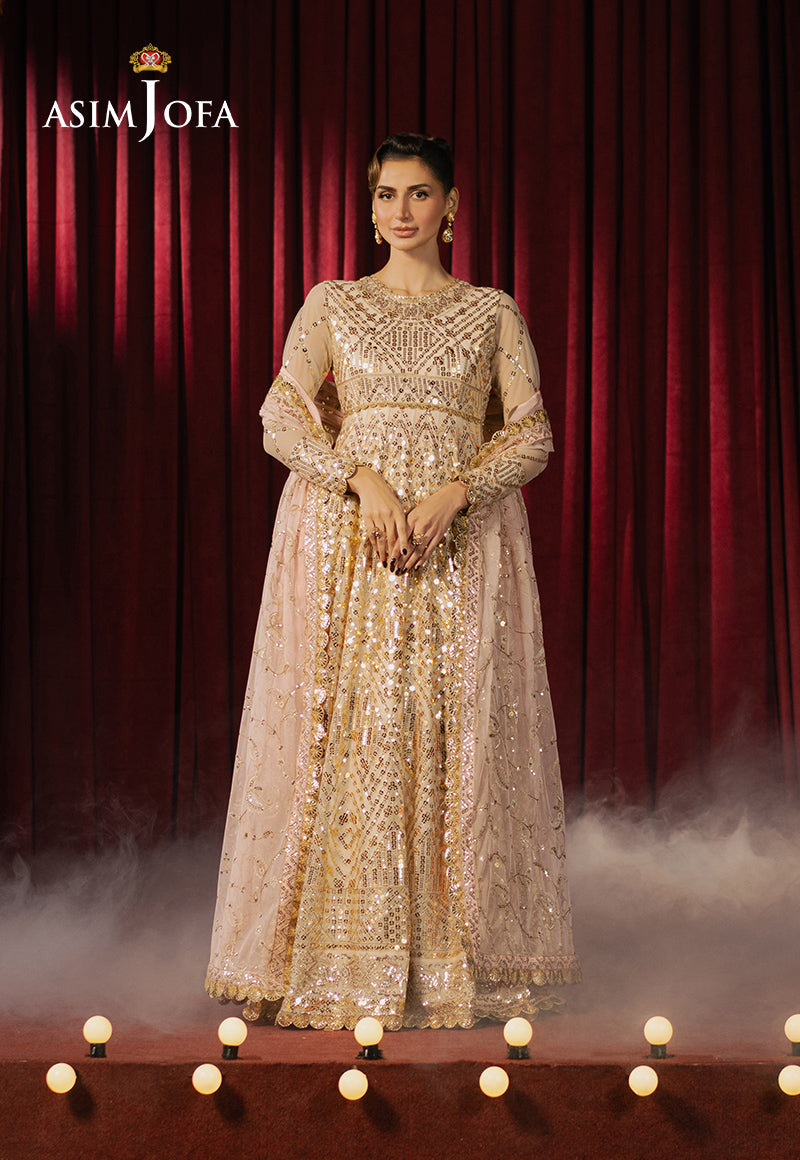Asim Jofa | Premium Festive | AJPF-18 by Maria Faisal - Registered Vendor of : Asim Jofa - type : Ladies Clothes - 100% original wedding dresses