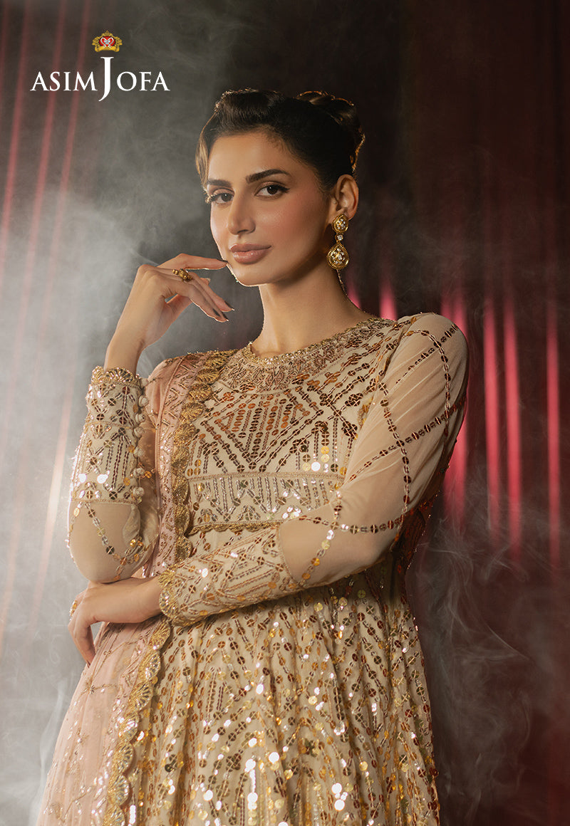 Asim Jofa | Premium Festive | AJPF-18 by Maria Faisal - Registered Vendor of : Asim Jofa - type : Ladies Clothes - 100% original wedding dresses