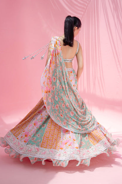 Sania Maskatiya | Summer Festive 26 | Kimi - Luxury Dress - available at Maria Faisal in UK and USA.