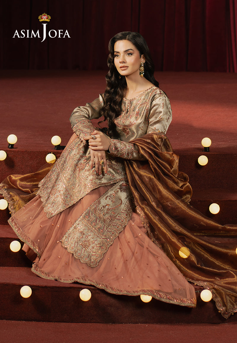 Asim Jofa | Premium Festive | AJPF-16 by Maria Faisal - Registered Vendor of : Asim Jofa - type : Ladies Clothes - 100% original wedding dresses