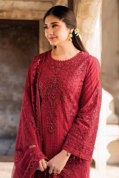 Imrozia Premium | Meeras Luxury Eid 25 | I-219 RUBY by Maria Faisal - Registered Vendor of : Imrozia Premium - type : Ladies Clothes - 100% original wedding dresses