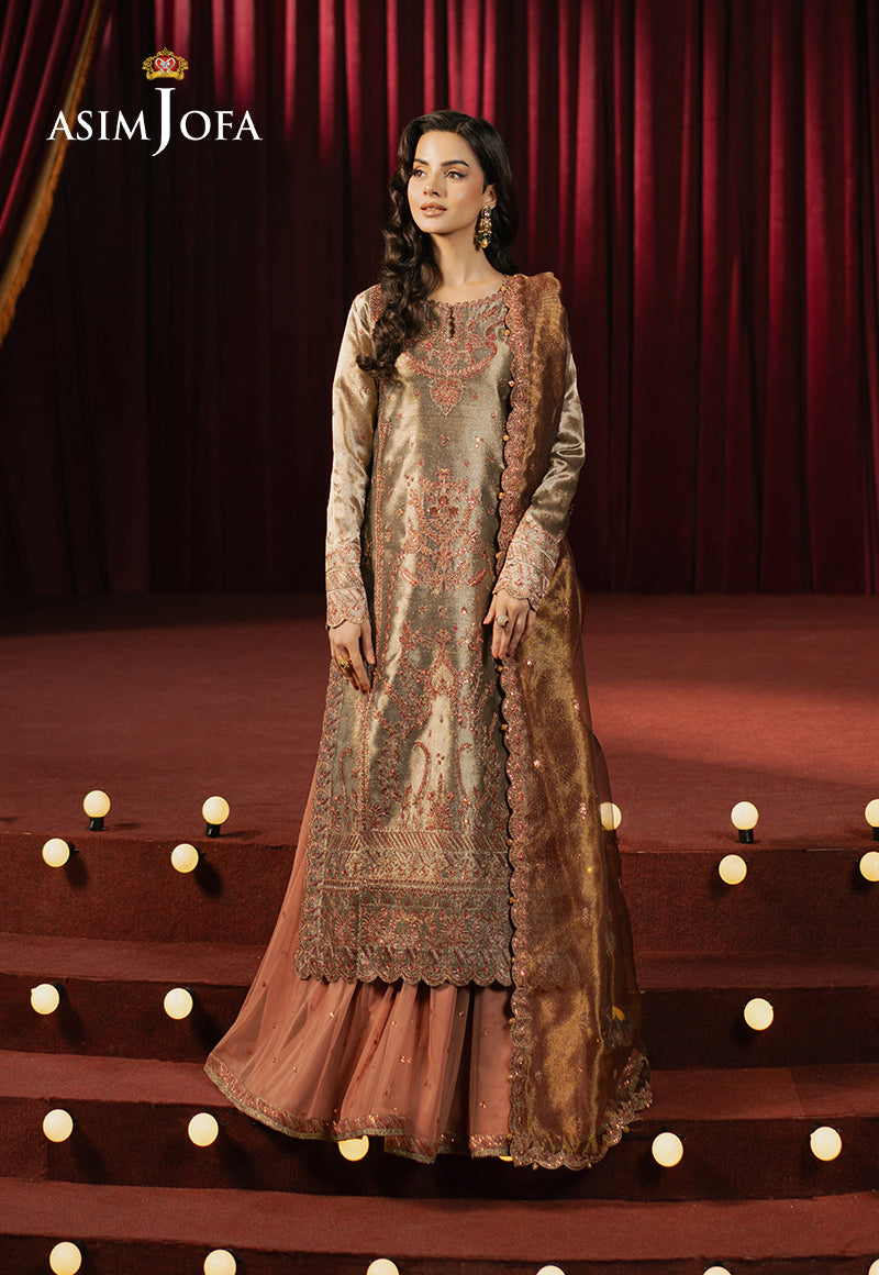 Asim Jofa | Premium Festive | AJPF-16 by Maria Faisal - Registered Vendor of : Asim Jofa - type : Ladies Clothes - 100% original wedding dresses