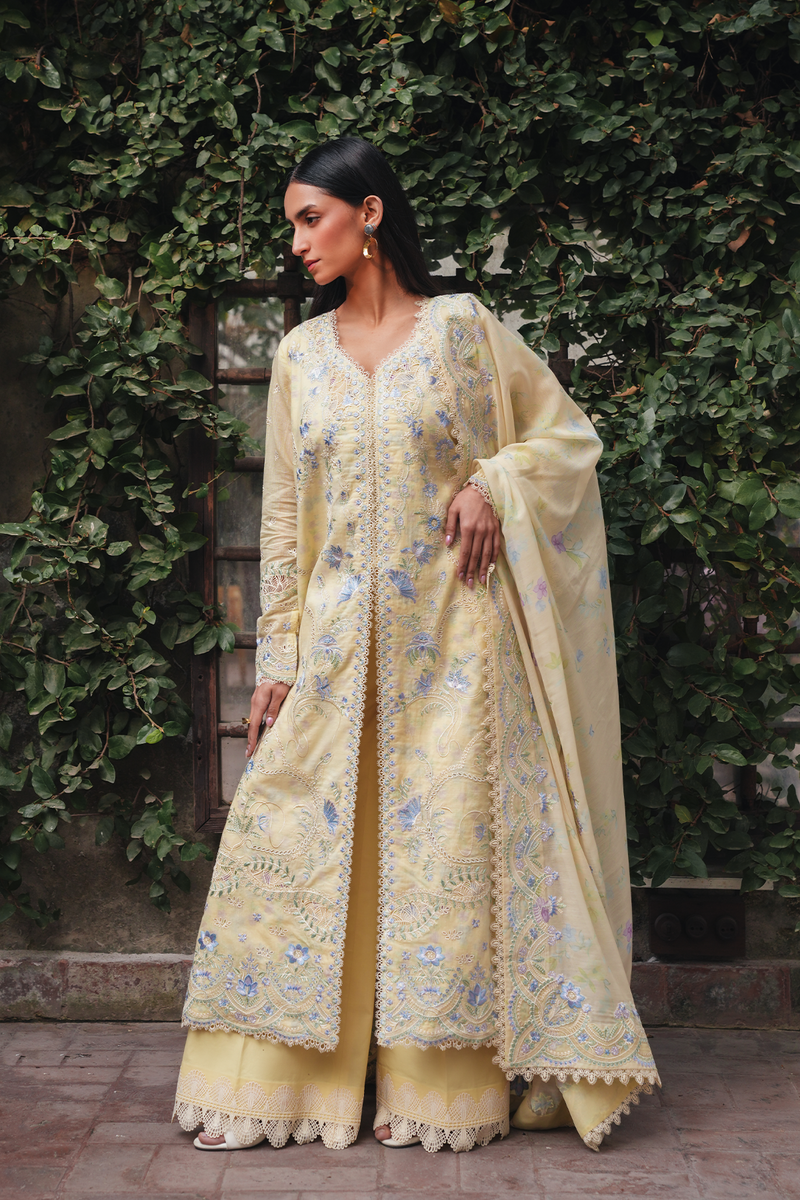 Afrozeh | Sheer Khurma Eid Pret 26 | IMARTI - Luxury Dress - available at Maria Faisal in UK and USA.