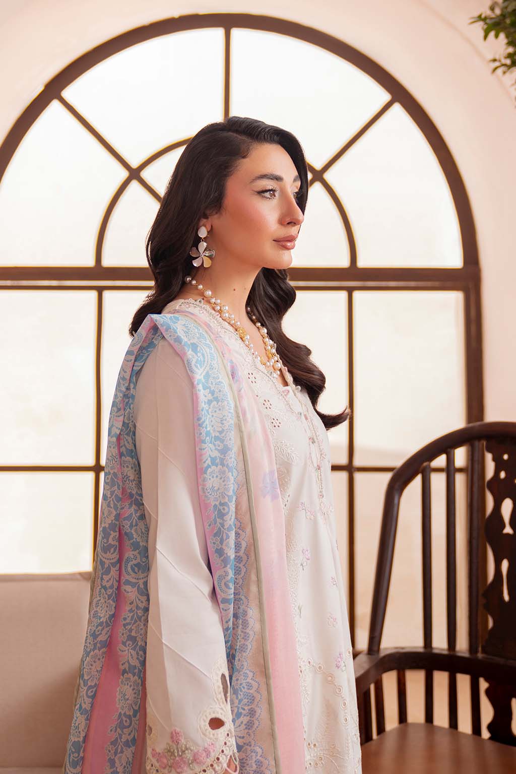 Neeshay | Symphony Luxury Lawn | LUMEN by Maria Faisal - Registered Vendor of : Neeshay - type : Ladies Clothes - 100% original wedding dresses