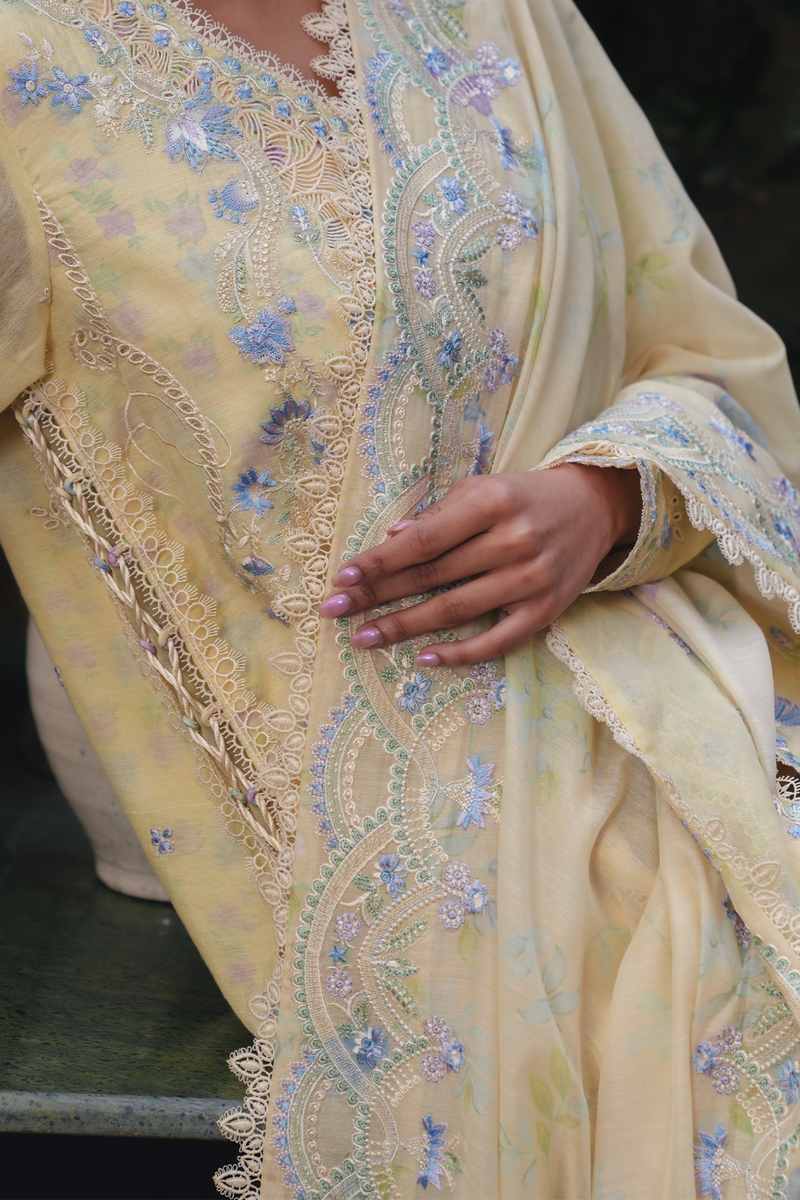 Afrozeh | Sheer Khurma Eid Pret 26 | IMARTI - Luxury Dress - available at Maria Faisal in UK and USA.