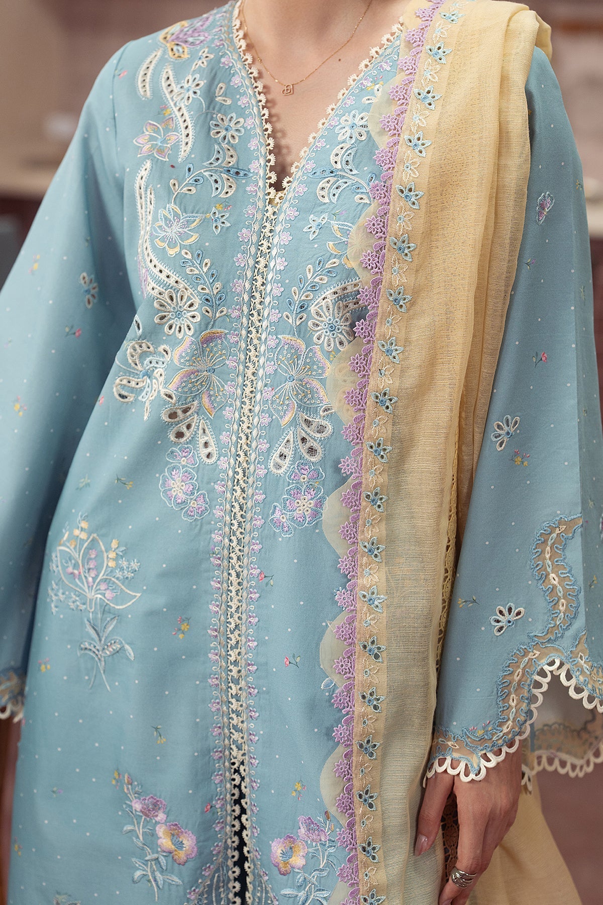 Ayzel | The Brewed 26 | Emberl - Formal Dress - available at Maria Faisal in UK and USA.
