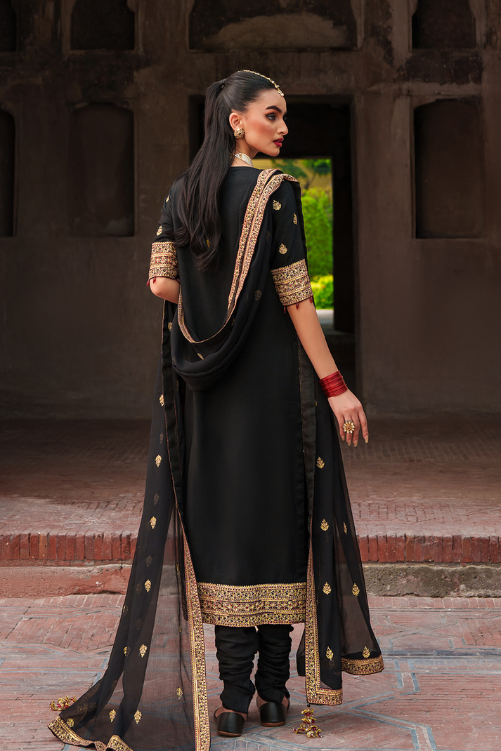 Saad Shaikh | Zaria Festive Pret 25 | NOVA - Formal Dress - available at Maria Faisal in UK and USA.