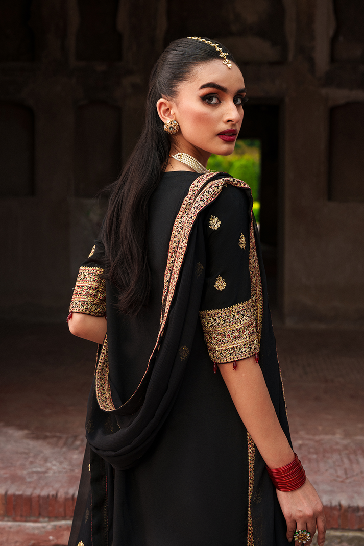 Saad Shaikh | Zaria Festive Pret 25 | NOVA - Formal Dress - available at Maria Faisal in UK and USA.