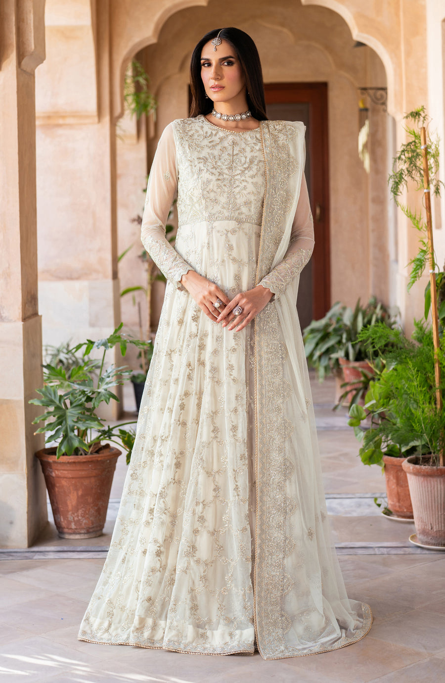Zarif | Sahiba Formals | UNST-SBA-02 MIRAN - Ladies Clothes - Maria Faisal