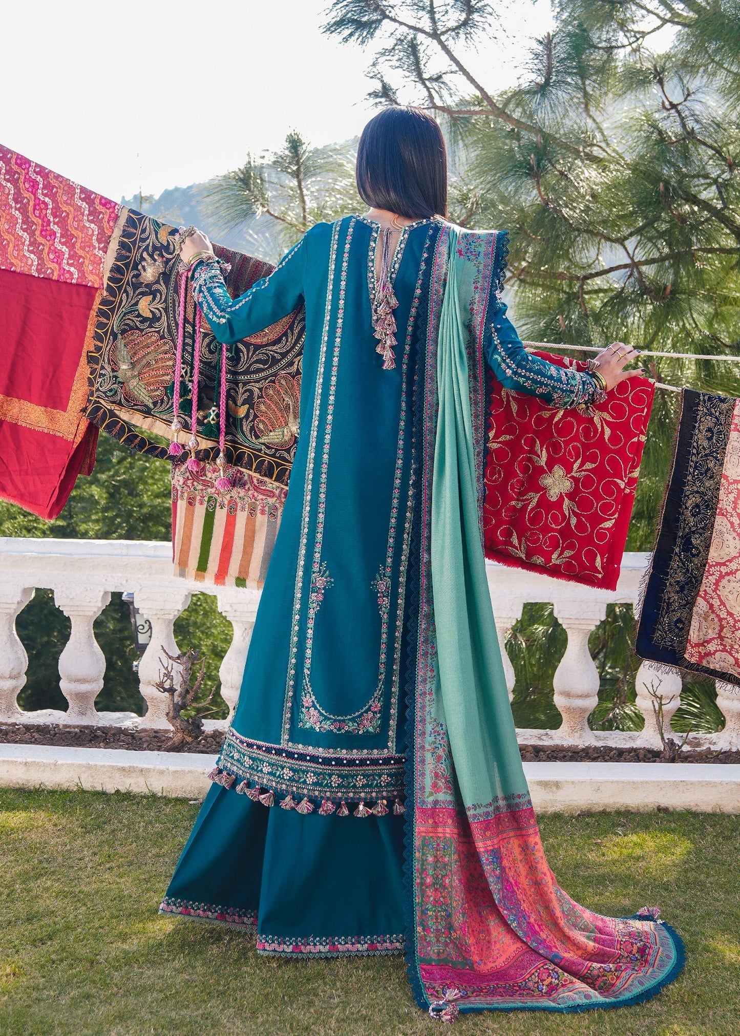 Hussain Rehar | Winter Shawl 24 | Jamil - Ladies Clothes - Maria Faisal