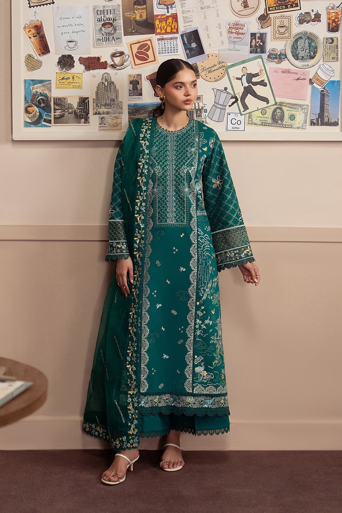 Ayzel | The Brewed 26 | Roast - Formal Dress - available at Maria Faisal in UK and USA.