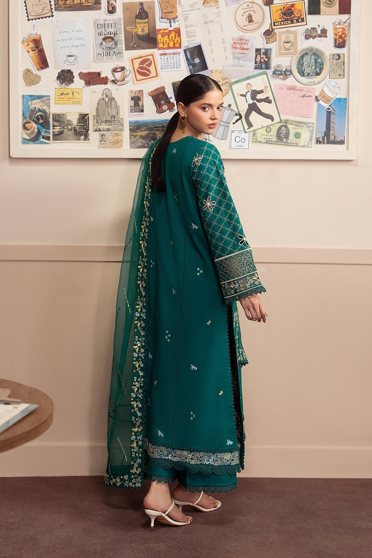 Ayzel | The Brewed 26 | Roast - Formal Dress - available at Maria Faisal in UK and USA.
