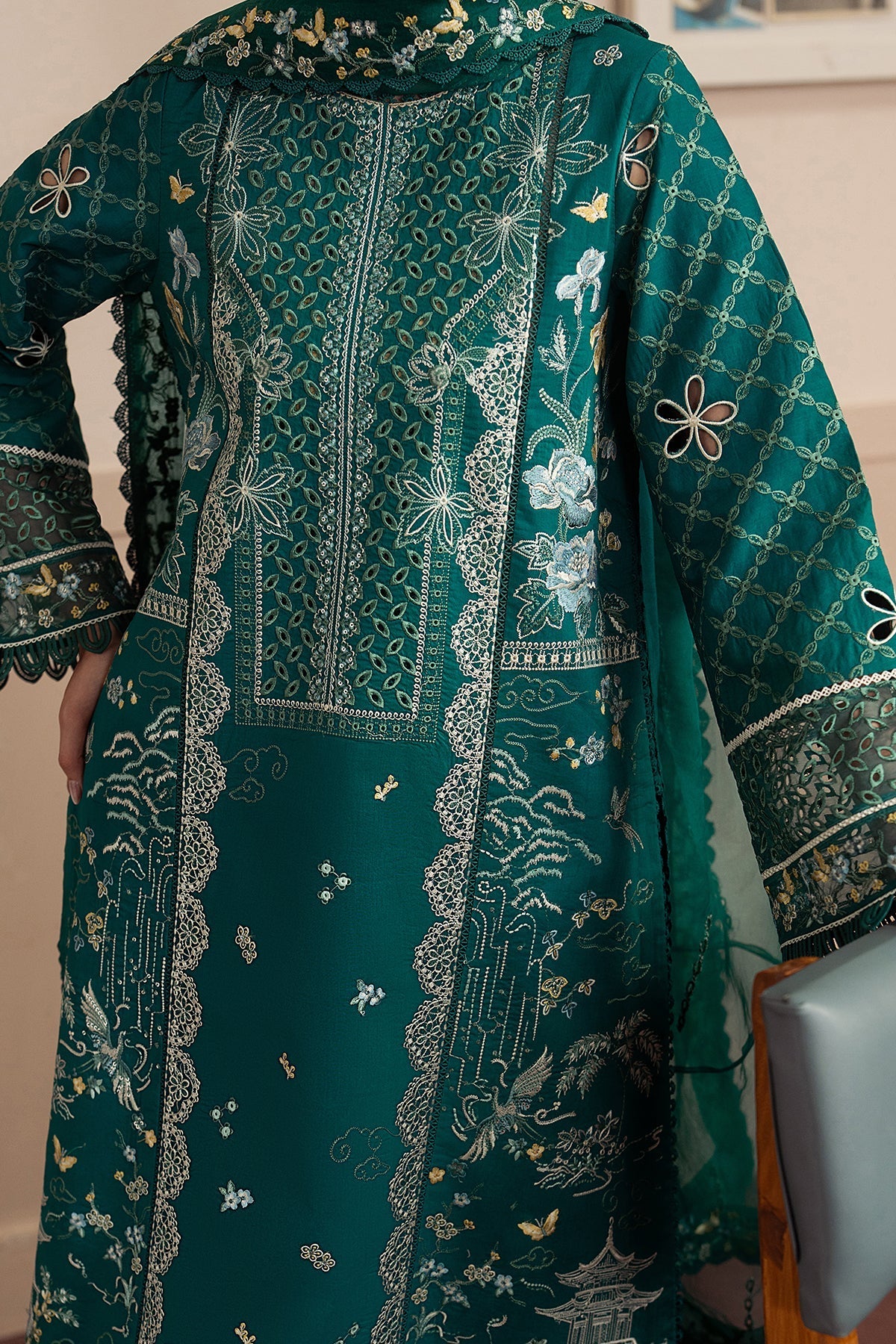 Ayzel | The Brewed 26 | Roast - Formal Dress - available at Maria Faisal in UK and USA.