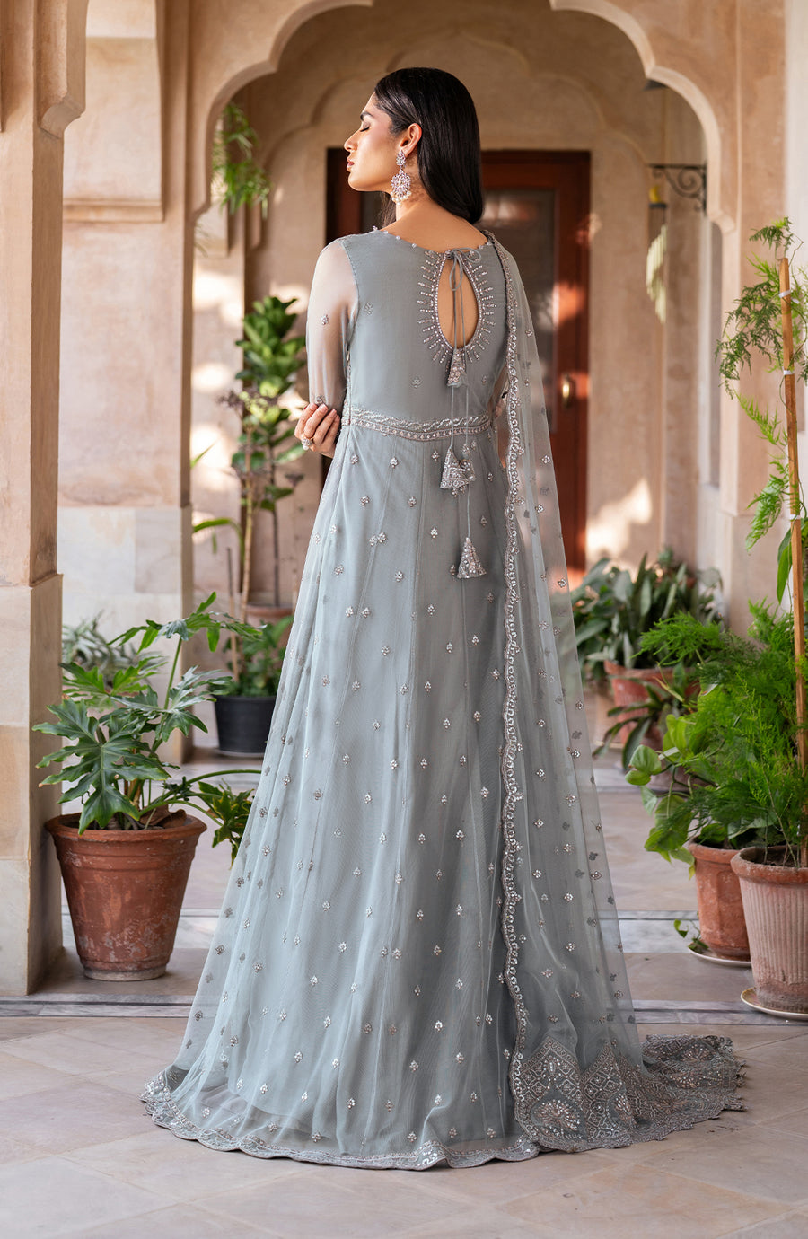Zarif | Sahiba Formals | UNST-SBA-04 YASMIN - Ladies Clothes - Maria Faisal