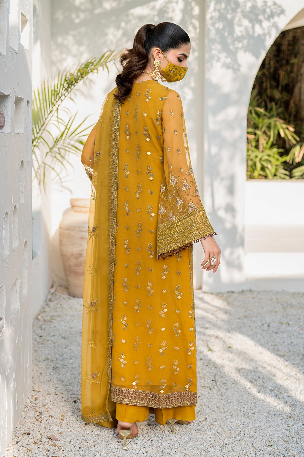 Flossie | Naqsh Formals | S-1404 (A) - Ladies Clothes - Maria Faisal