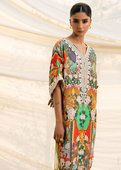 Mahgul | Ambi Bagh Silk Edit | Sumbul - Luxury Dress - available at Maria Faisal in UK and USA.
