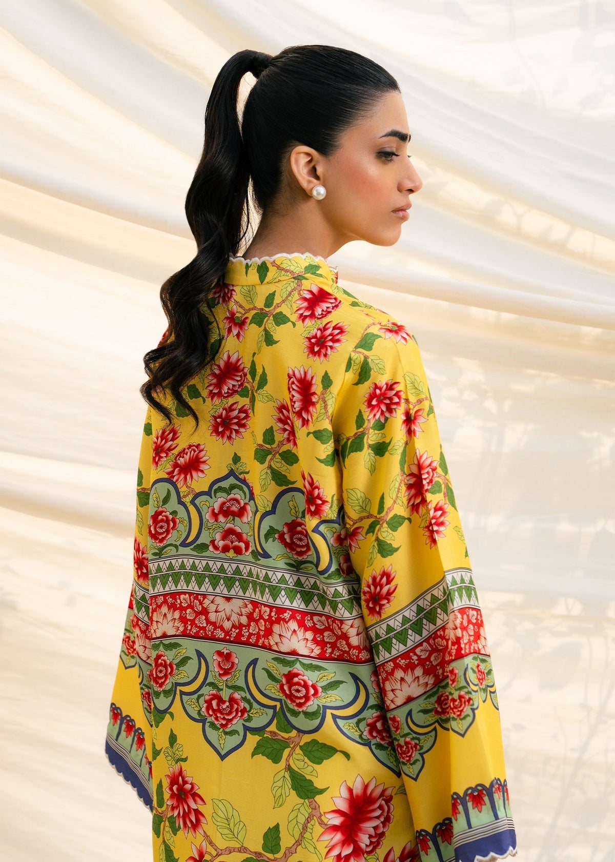Mahgul | Ambi Bagh Silk Edit | Mahpareh - Luxury Dress - available at Maria Faisal in UK and USA.