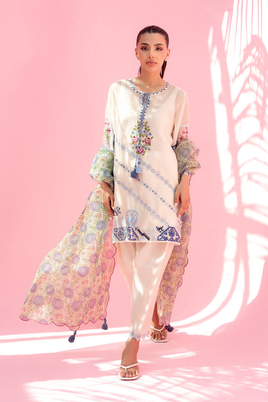 Sania Maskatiya | Summer Festive 26 |Giti - Luxury Dress - available at Maria Faisal in UK and USA.