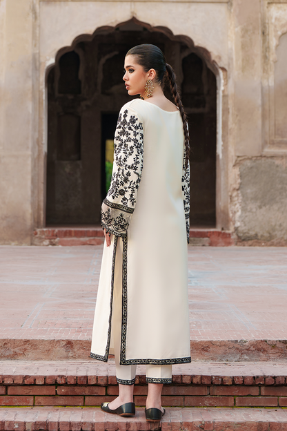 Saad Shaikh | Zaria Festive Pret 25 | ISLE - Formal Dress - available at Maria Faisal in UK and USA.